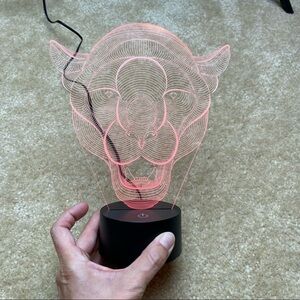 3D Acrylic Lamp Leonie the Lioness NIB